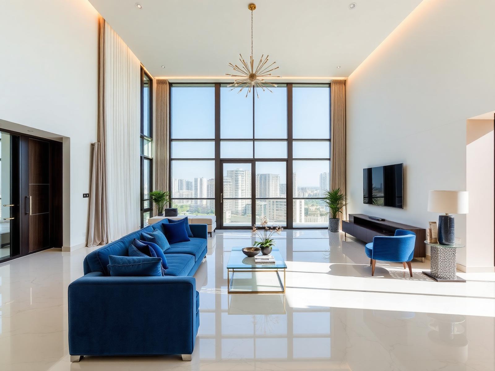 Elegant living room interior